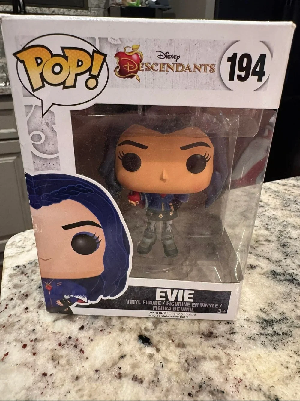 Funko Pop! Evie Vinyl Figure - Blue, Black, Gold